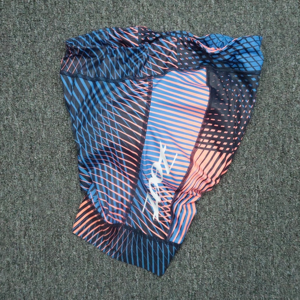 Zoot Shorts Mens Large Blue Triathalon Stoke Padded Cycling Running Ironman
